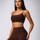 MoodLift Seamless Bra – Dark Brown