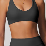 Halo Seamless Bra - Dark Grey