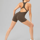 FlexCore Romper - Brown