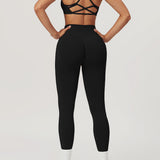 Snatched Seamless Leggings – Black