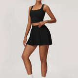 Crop & Conquer Top - Black