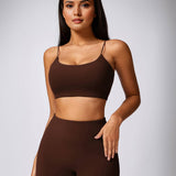MoodLift Seamless Bra – Dark Brown