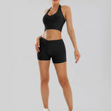 FlexxFit Halter Set – Blackout Edition
