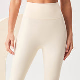 SnatchX Luxe Leggings – Ivory Glow