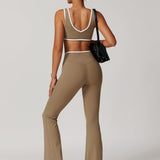 Luna Seamless Bra - Light Brown