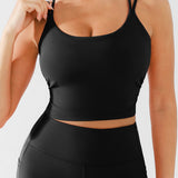 TwistCinch Padded Crop Tank Top