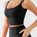 TwistCinch Padded Crop Tank Top