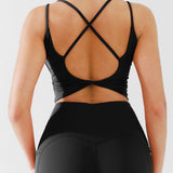 TwistCinch Padded Crop Tank Top