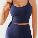 TwistCinch Padded Crop Tank Top