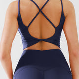 TwistCinch Padded Crop Tank Top