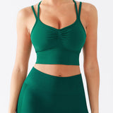 RucheBack Seamless Sports Bra