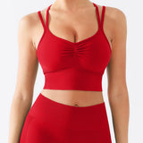 RucheBack Seamless Sports Bra