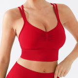 RucheBack Seamless Sports Bra