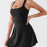 TwistFlare Pocket Active Dress