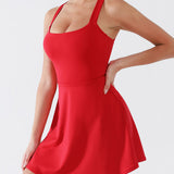 TwistFlare Pocket Active Dress