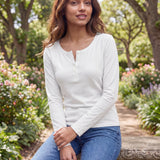 La Forme Henley Full Sleeve Top