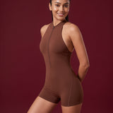 Nova Zip Sculpt Romper