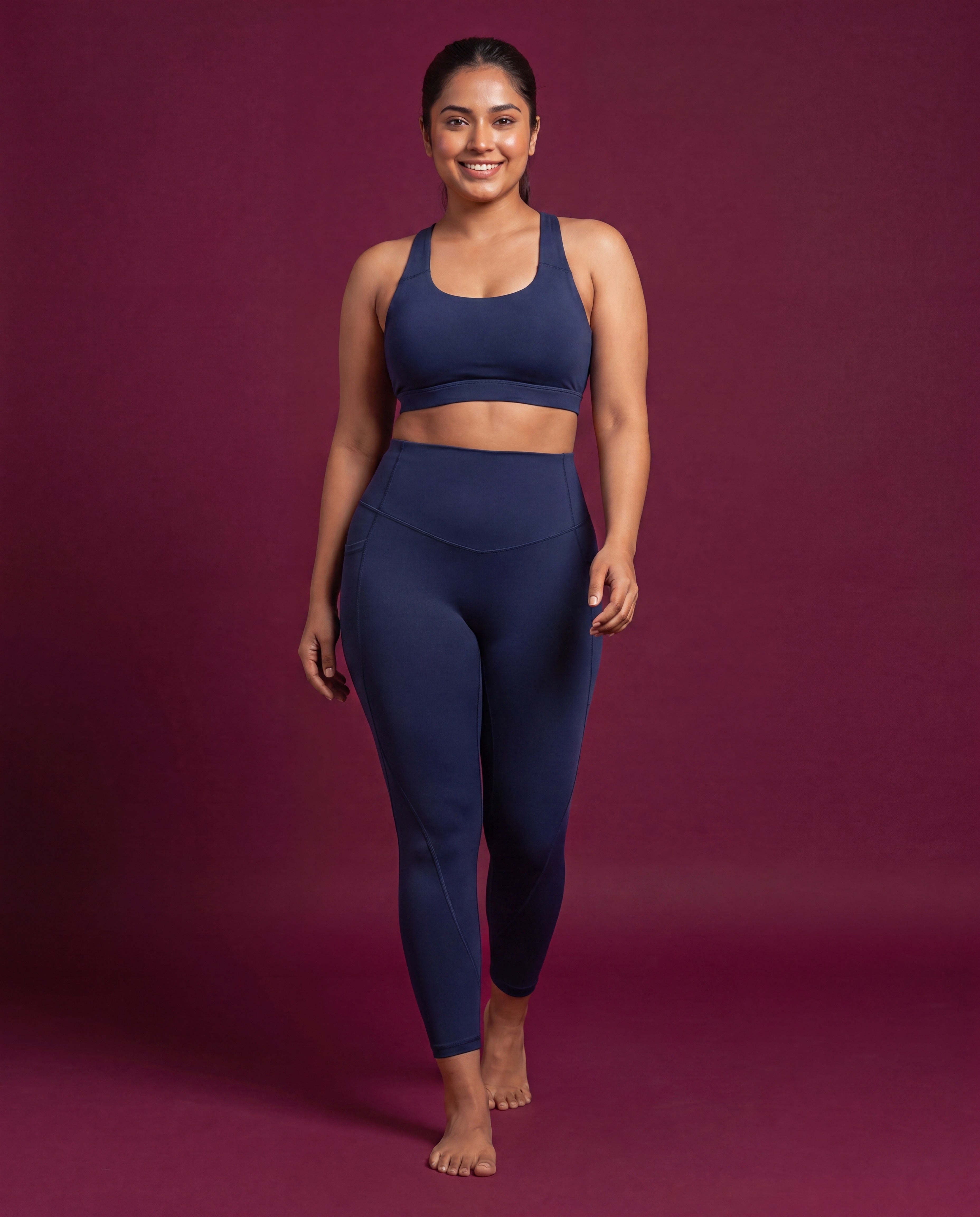 Flex Hold High Waist Leggings with Pockets