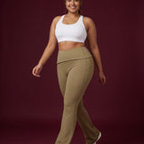 Dual Band Flare Pants