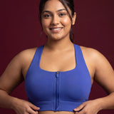ZipRace High Support Sports Bra