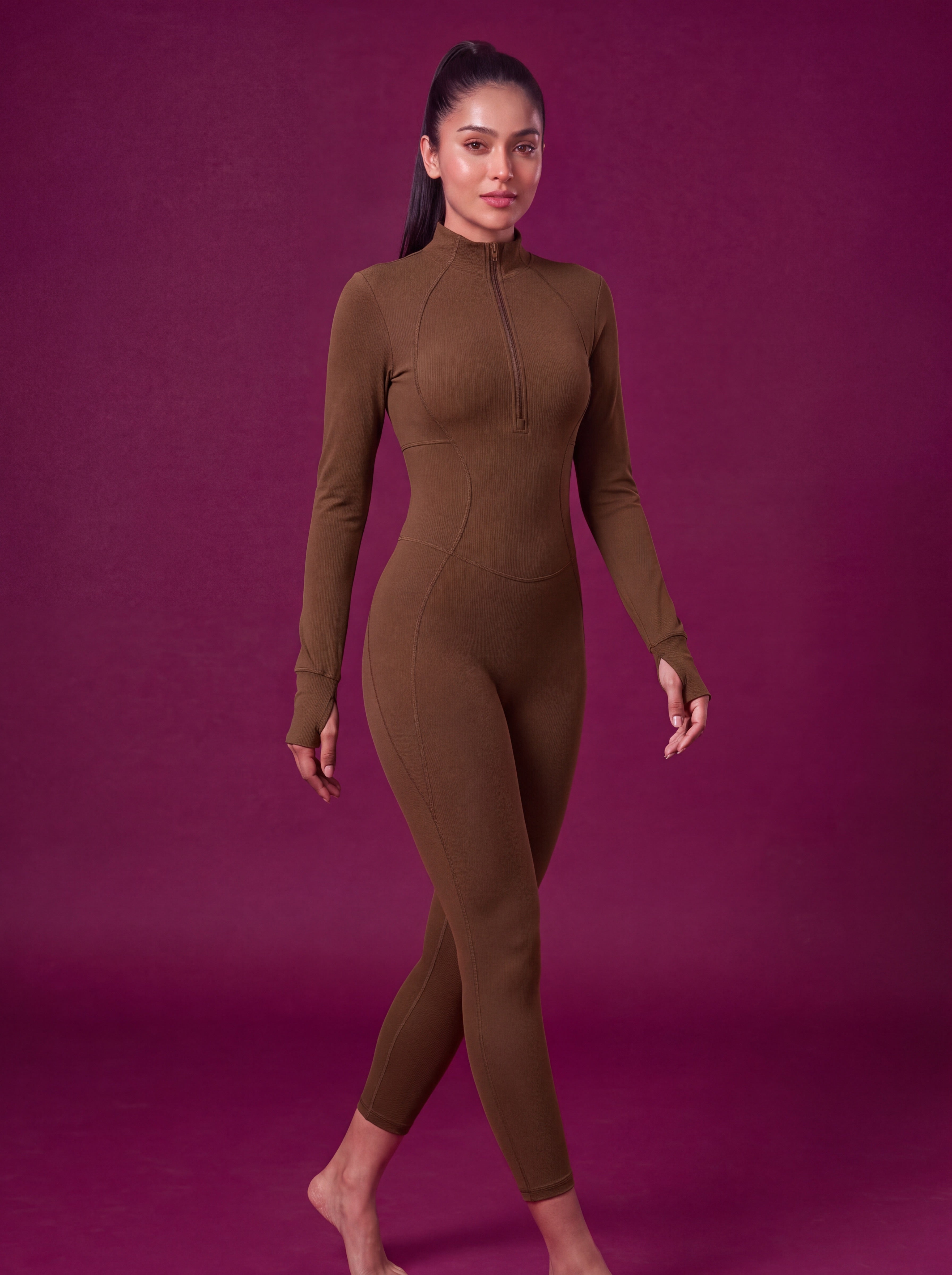 ContourZip Sculpt Jumpsuit