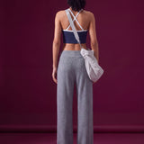 Marl Wide Leg Pants