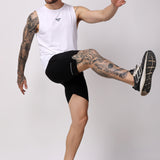 Men's Cotton Tank Top - White