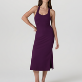 Halo Racerback Dress - Purple