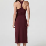 Halo Racerback Dress - Maroon