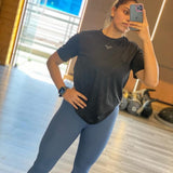 Women's Thunder Workout/Training Tee - Black